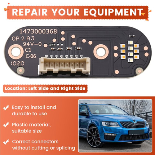 New Front Headlight DRL Chip Board 5E0941645/1473000368 for  Octavia 3 2012-2019 LED Raytime Running Light Source 1