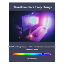 Tuya Wifi E14 5W LED-Lamp Levensduur APP-Bediening CCT+RGB Spraakbediening Kleuraanpassing voor Slaapkamerlampen