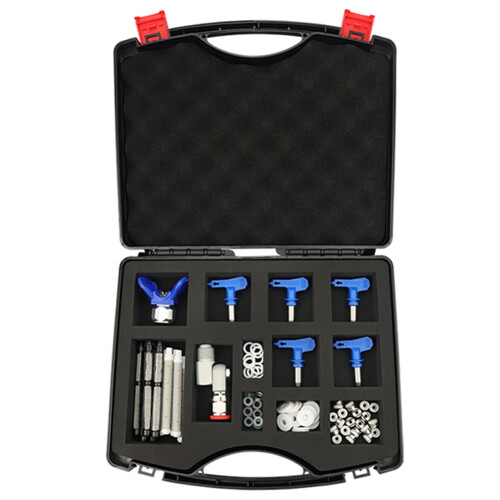 Airless Machine Toolbox for Storage Organizers Nozzle Seats Filter Scr 1