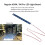 2pack Led Strip Lights for 3D Printer, 3D Printer Led Light with 7Pcs Lamp Beads Flexible for Adventurer 5M/ 5M Pro 5