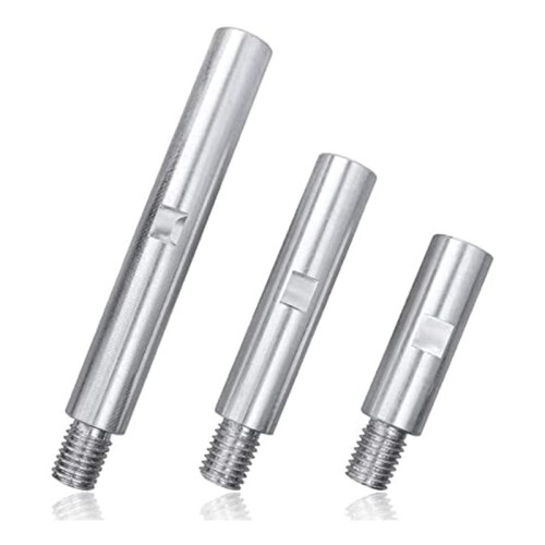 3Pcs Angle Grinder Extension Connecting Rods Set 5/8In-11 Thread Backi