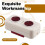 EDC PC Push Slider Meccanico Intensivo EDC Decompressione Giocattoli Strumenti Bianco 5
