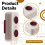 EDC PC Push Slider Meccanico Intensivo EDC Decompressione Giocattoli Strumenti Bianco 7
