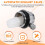 For Radiators Brass Automatic Exhaust Valve with External Thread Hydraulic Control for Bidirectional Flow DN25 Size 2