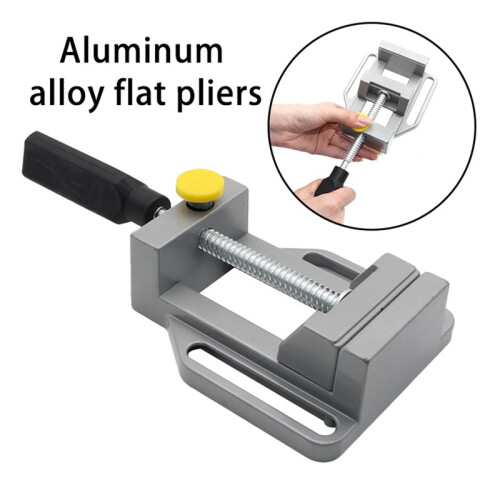 Aluminum Alloy Flat Clamp Fixed Clamping Hand Tool Simple Table Clamps Electric Drill Bracket Accessory 1