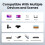 10Pack Cat6/Cat6a Slim RJ45 UTP Network Cord 10Gbps Cat 6 Patch Cable for Patch Panel to  Flexiable 5