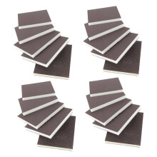 20 Pcs Sponge Abrasive Paper Metal Sandpaper Cleaning Tool Dish Sandin