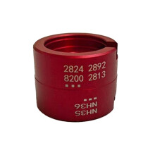 NH34 NH35 Watch Movement Holder for SKX007 7S26 4R35 4R36 2824 2836 8215 Base Repair Tools Red