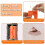 5PCS Drywall Outlet Markers - No Measuring Needed, Ideal for Electrical Outlets Installation 5