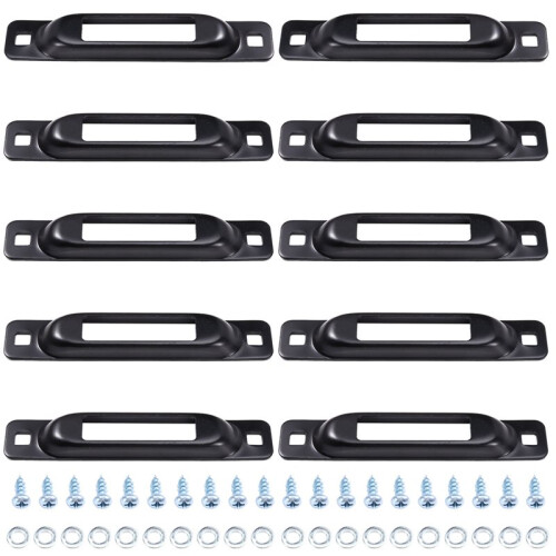 E-Track Tie Down Single Slot E-Track Strap Single Anchors Used As Tie Down Anchor Point for Trailers Pickups Trucks