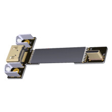 A4T-C2L FPV FFC -Compatible-V2.0 Type A to C Audio Video Extension Flat Cable 4K HD for FPV Aerial Camera