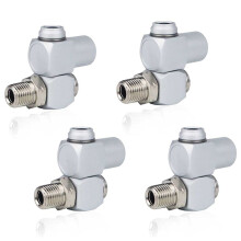 Pneumatic Fitting 360 Degree Swivel Air Hose Connector Industrial Port