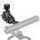 Double Ball Arm Mount 360 Degree Rotatable Camera Gimbal Bracket with 5