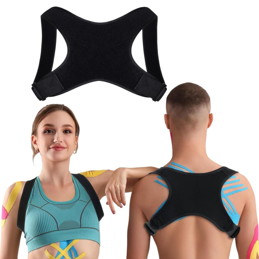 Back Straightener, Posture Trainer for Posture Correction  For Ergonomic and Healthy Posture, Relief of Neck, Shoulder and Upper Back Pain