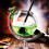 Cocktail Glass Globe Design Creative Bar Drinkware for Home Kitchen and Restaurant Use 3