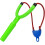 Fishing Catapult 2Pack Handheld Bait Thrower, Powerful Bait Launcher, Feeder Tool 2