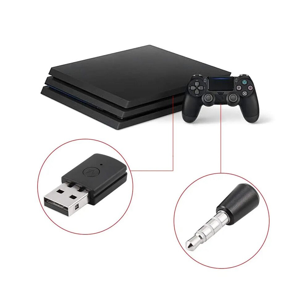 Headset Headphone Wireless 5.0 Compatible Adapter Usb Transmitter Vf Receiver For Ps4 / Ps5 Pc Audio Adapter Converter 6132295080215