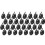Adhesive Hat Hooks for Wall (32-Pack) - Rack Baseball Caps, Minimalis 1