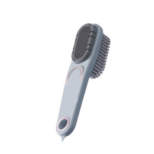 DoubleSided Shoe Cleaning Brush with Soft Bristles and Long Handle for Shoes and Clothes