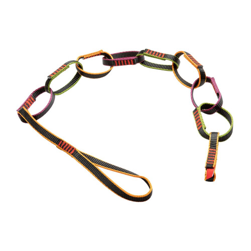Daisy Loop Chain Climbing Daisy Chain Rope Nylon Webbing for Outdoor Climbing Mountaineering Exploration