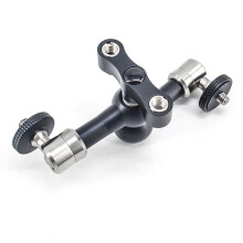 Portable Convenient Camera Arm Gimbal Bracket Hand Crab Clamp Crutch M
