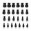 Screw Extractor Set with Box 25Pcs Hex Head Multi-Spline Bolt Chrome A 4