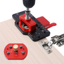 Cabinet Hinge Jig Kit 35Mm , Aluminum Alloy Hole Opener Tool Fit for F