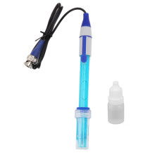 Sensor de pH durável para aquários e hidroponia, resistente à corrosão com medição precisa, eletrodo alimentado por bateria recarregável para