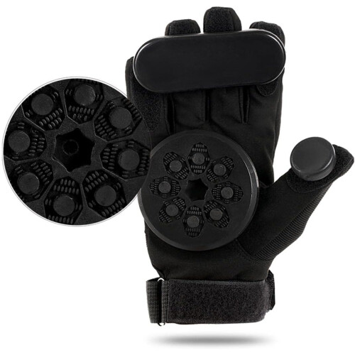 CBST04 Sliders Gloves Longboard Slide with Spark Pucks 1 Pair 1