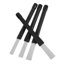 4pcs Nylon Wire Jazz Drum Brushes Set for Gentle Drumhead Protection and Flexible Jazz Playing