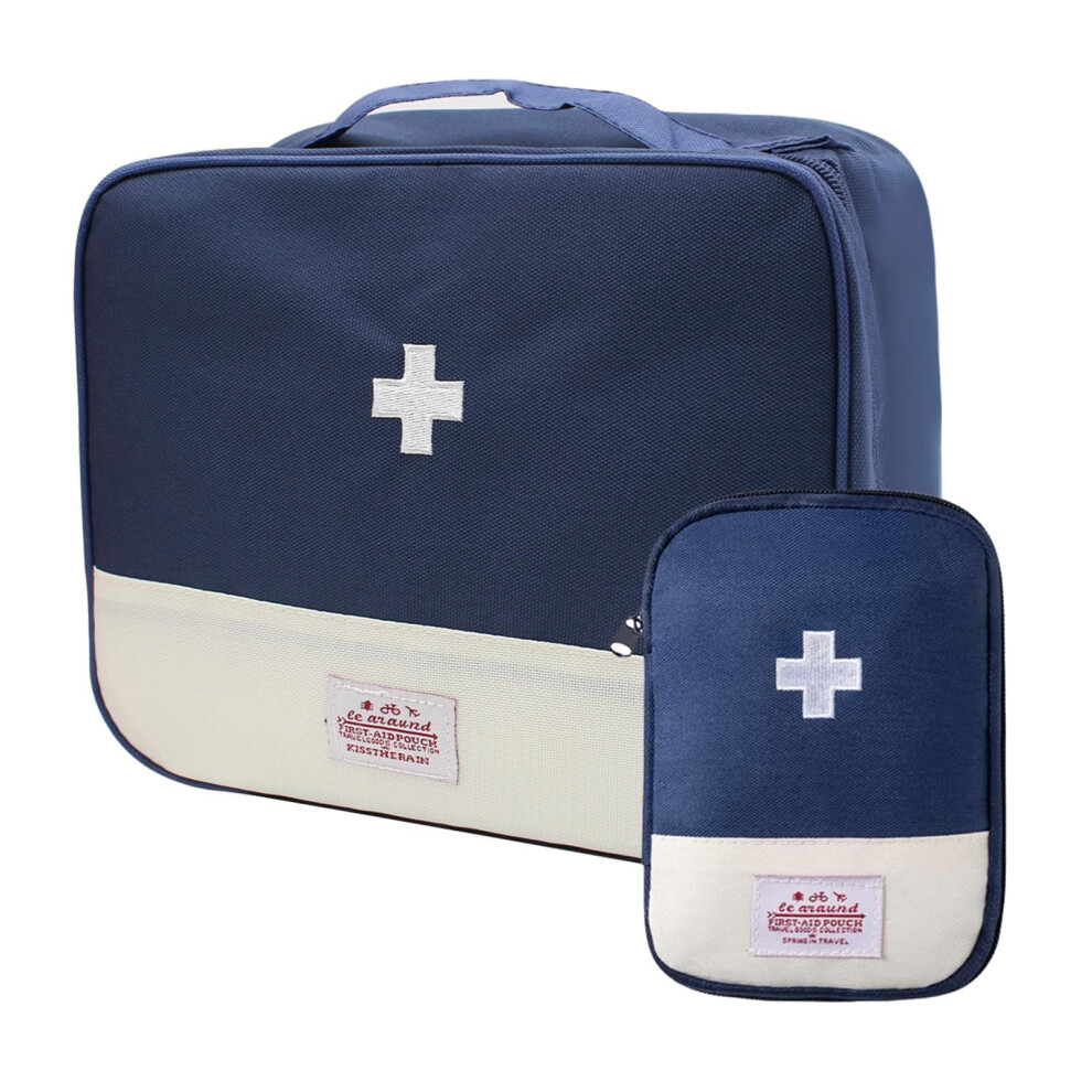 Pack of 2 Medicine Bag for Home, Office, Travel