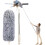 Feather Duster with 100 Inches Extendable Pole, Bendable Microfiber Head for  Ceilings, Fans, Blinds 1