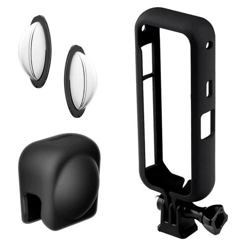 Lens Guard Kit for X3 Included Cap, Mounting Bracket and Action Camera 1