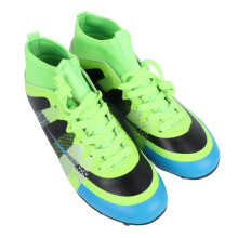 Scarpe da calcio leggere per ragazzi, tacchetti da calcio antiscivolo traspiranti, tomaia sintetica, scarpe sportive per bambini, suola in TPU,