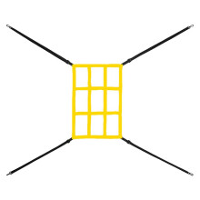 Portable Baseball Practice Net Hitting Pitching Batting Training Backs