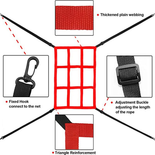 Portable Baseball Practice Net Hitting Pitching Batting Training Backs 2