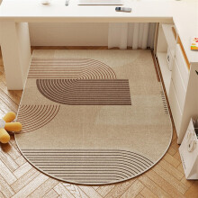 Office Chair Mat for Hardwood Floors Oval Desk Protector for Rolling Chairs 120x180cm Style 5