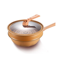 Nonstick Pressure Cooker Pot with Steamer Insert for Frying, Stewing and Multiuse Cooking