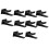 10Pcs Self Adhesive Baseball Cap Hooks Wall Mount Hats Organizer Holde 2