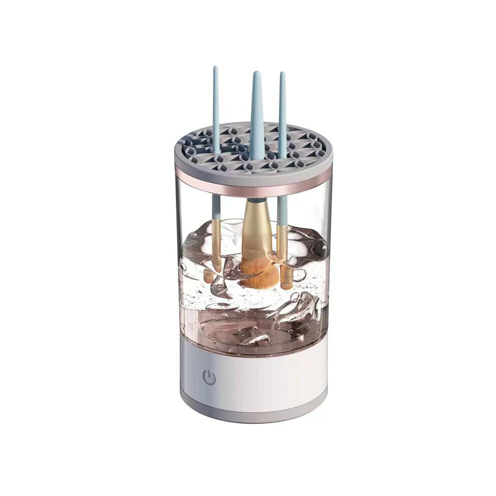 Electric Makeup Brush Cleaner with Automatic 360 Spinning, Fits All Sizes, Fast Drying Technology