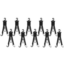 Baseball Softball Gear Hanger Dugout Organizer Bat Holder with Glove C