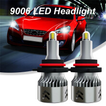 Lampadine a LED bianche brillanti da 6000K con chipset CSP e raffreddamento a liquido, design plug-in facile per fendinebbia e fari di auto e camion.