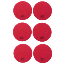6 PCS Diamond Floor Polishing Pads Resin Bond Terrazzo Diameter 4 Inch