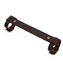 Heavy Duty Leather Bike Rack for Bike Frame Lifting Bicycle Strap for Frequent Riders and Commuter in the City