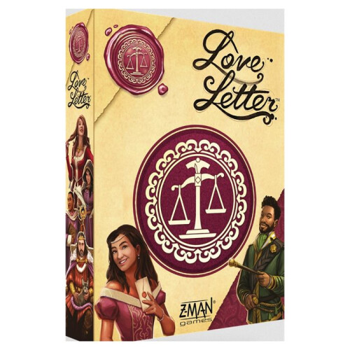 Gesellschaftsspiel - NOVALIS - Love Letter Version Eco Box - 21 Karten - 2 oder mehr Spieler - Innen
