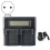 ENEL9 Camera Battery Double Charger LCD Digital for D40X D60 D3000 D50 6