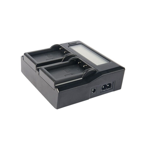 ENEL9 Camera Battery Double Charger LCD Digital for D40X D60 D3000 D50 1