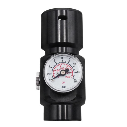 CO2 MINI REGULATOR 0.825inch-14NGO INPUT 1500 PSI OUTPUT 0-130 Co2 Reg 1
