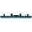 Floor Cleaner Squeegee OilResistant Rubber Replacement Blade for Karcher BR30/4C Tile Cement 4