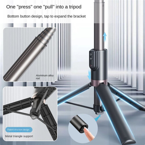 1. Selfie Stick Tripod with Wireless Bluetooth Remote Control for GoP 2